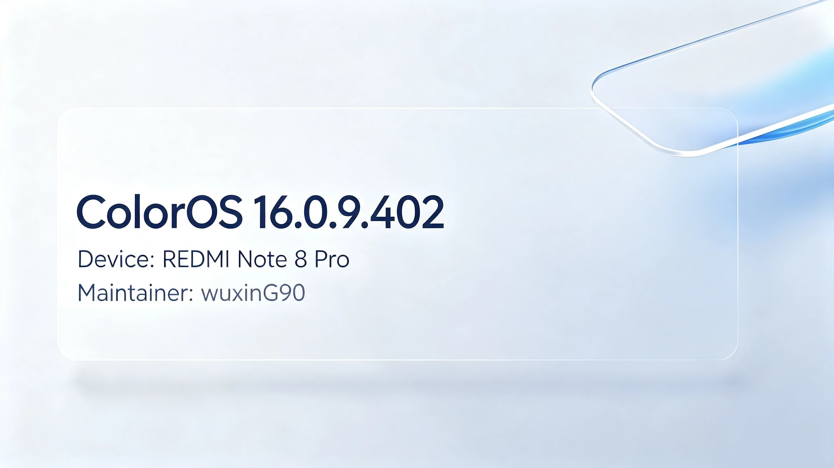 ColorOS16.1 正式版 PHP110_16.0.8.300(CN01) For OnePlus Ace 2V更新